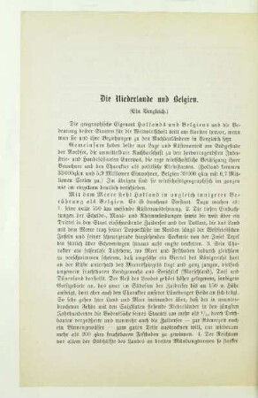 Die Niederlande und Belgien