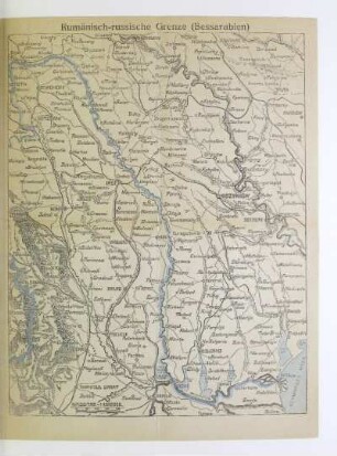 Rumänisch-russische Grenze (Bessarabien)