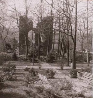 Breitenbrunn/Erzgebirge, Ruine des Jagdhauses