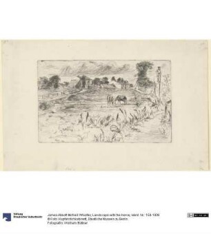 Landscape with the horse