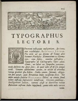 Typographus Lectoris.