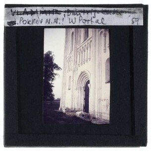 Wladimir, Mariä-Schutz-und-Fürbitte-Kirche an der Nerl : Westportal