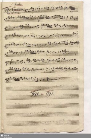 993. Cavatina: Donne belle già sapete / Rutini, G. M.