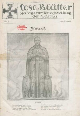 1915: Kriegszeitung der 4. Armee