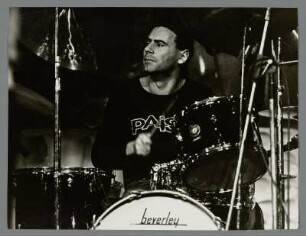 Fredy Studer : Portrait des Schlagzeugers Fredy Studer beim Jazz Jamboree Warschau 1983