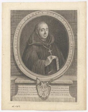 Bildnis des Augustinus Calmet