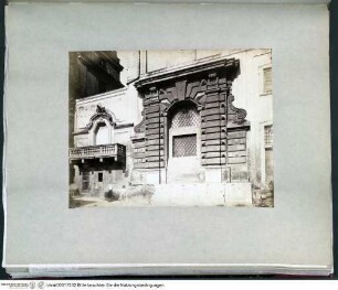 I Rome architectureZugemauerter Palastportal - Rotes Album I (Architektur antik und modern)