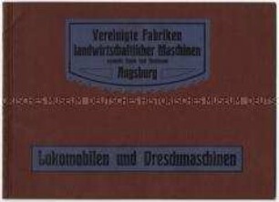 Sonderpreisliste über Lokomobilen und Dreschmaschinen