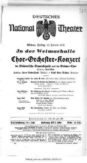 Chor-Orchester-Konzert
