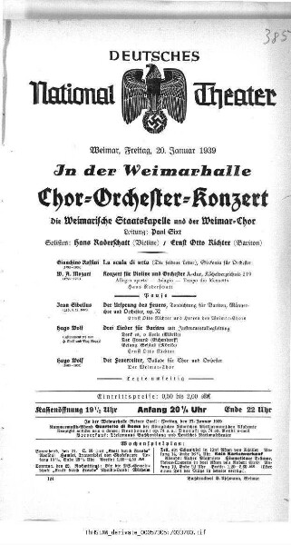 Chor-Orchester-Konzert
