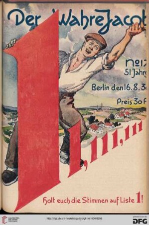 Nr. 17 (16. August 1930)
