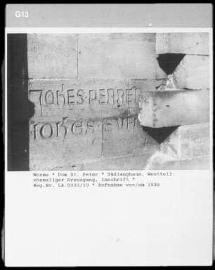 Bauinschrift