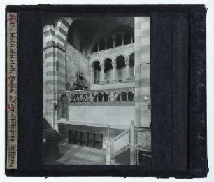 Hildesheim, St. Michael : Innenansicht, Blick in QH