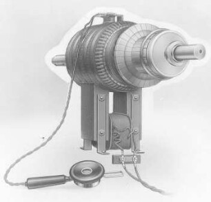 Anleger-Prüfeinrichtung, in Betrieb : Technikgeschichte | Physik | Elektrizität | Elektrische Meßinstrumente