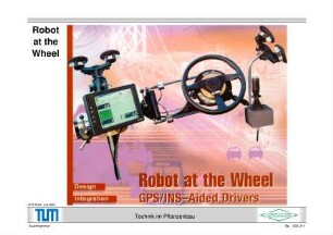 Robot at the Wheel