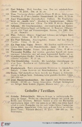 Gobelin/Textilien (Nr. 137-140a)