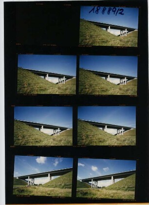 Brücke - Nord-Ostsee-Kanal, Schafstedt, 1989