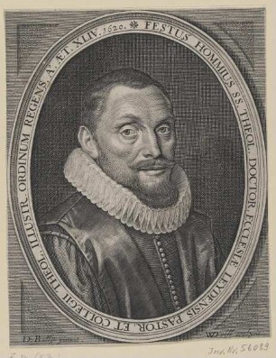 Bildnis des Festus Hommius
