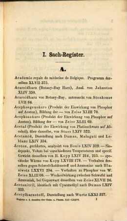 Annalen der Chemie und Pharmacie : vereinigte Zeitschrift des Neuen Journals der Pharmacie für Ärzte, Apotheker und Chemiker u. des Magazins für Pharmacie und Experimentalkritik, [76, a]