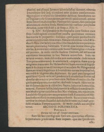 Sectio II. Porismatica.
