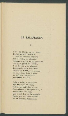 La Salamanca