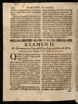 836-848, Quaero I. Quomodo Sacramenta Veteris Legis ...