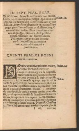 Quinti Psalmi Poenitentialis enarratio.