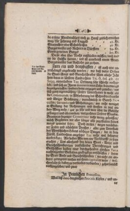 Zum ein und dreyßigsten / ...
