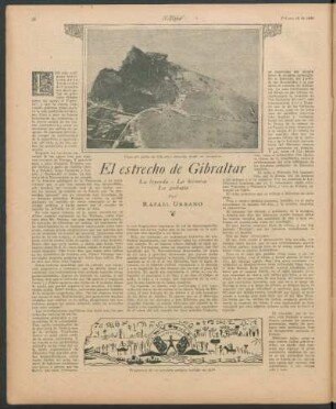 El estrecho de Gibraltar : La leyenda- La historia- La geologia