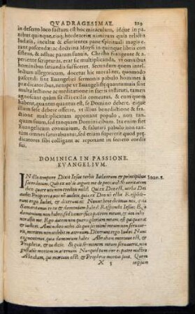 Dominica In Passione.