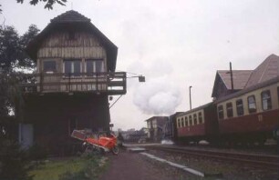 Nordhausen Nordbahnhof Stw Lok Baureihe 99.7 Nahverkehrszug