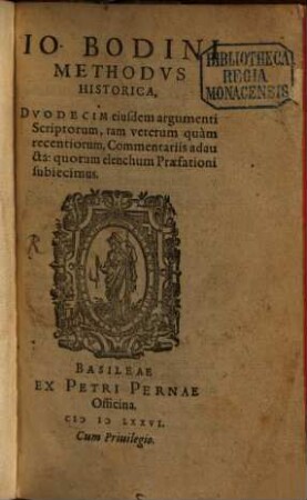 Methodus ad facilem historiarum cognitionem
