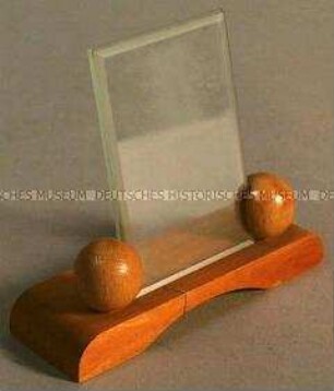 Fotoständer (für zwei Glasscheiben), Holz