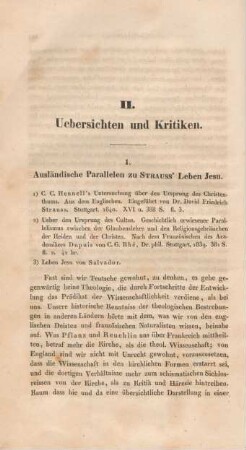 102-140 Ausländische Parallelen zu Strauss' Leben Jesu