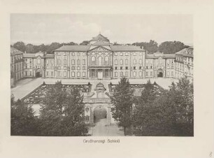"Großherzogl. Schloß" in Bruchsal