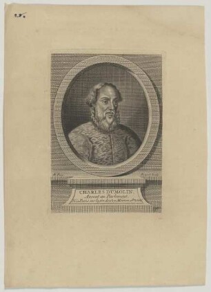 Bildnis des Charles Dumoulin