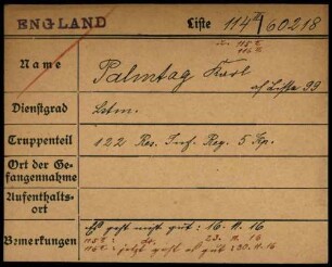 Palmtag, Karl - Pappusch, Eugen