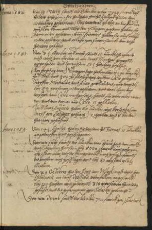 Historische Notizen über die Türkenkriege, 1582-1593