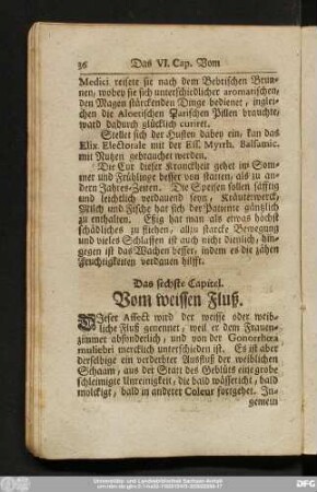 Das sechste Capitel. Vom weissen Fluß.