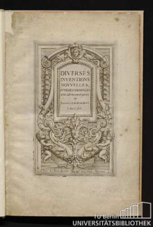 Diverses Inventions nouvelles, pour des cheminées avec leurs ornemans.