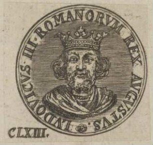 Bildnis von Lvdovicvs III., König des Westfränkischen Reiches