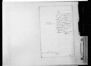 Ordnungsliste des Departements des Innern