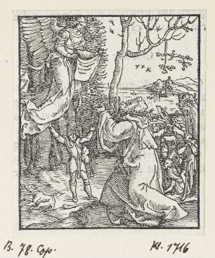 Joachim auf dem Felde, aus: "Marienleben"