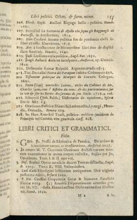 155-168, Libri Critici Et Grammatici.