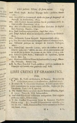 155-168, Libri Critici Et Grammatici.