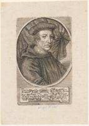 Erasmus Topler, Dr. utr. jur., Apostolischer Protonotar, Propst von St. Sebald; gest. 1512