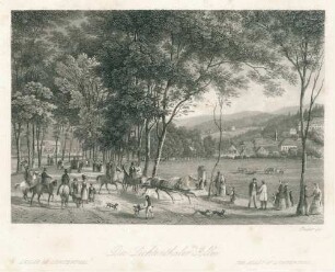 Die Lichtenthaler Allee - L'Alleé de Lichtenthal - The Alley of Lichtenthal