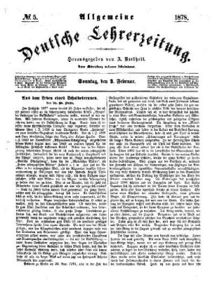 Aus dem Leben eines Schulveteranen : (Fortsetzung folgt)