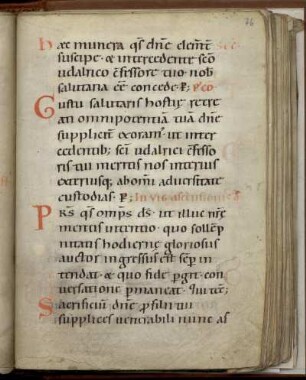 Proprium de tempore, Pars aestivalis.