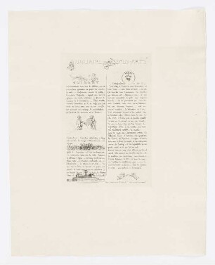 Annuaire des Beaux-Arts - Juillet, Blatt 17 der Folge "Annuaire des beaux-arts 1875"